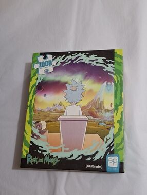 New Rick And Morty Adult Swim Shy Pooper 1000 Piece Puzzle